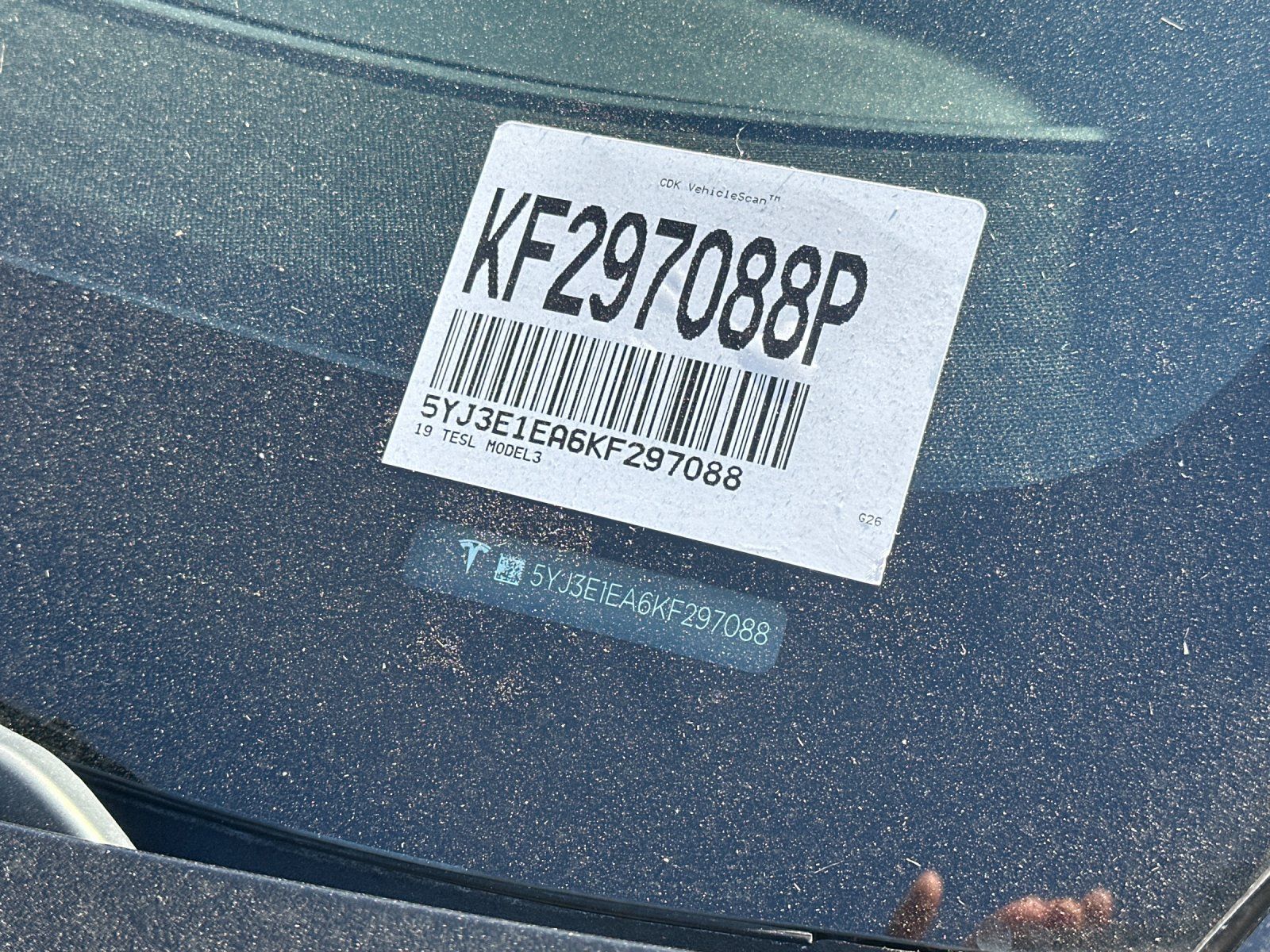 tesla model 3 2019 5YJ3E1EA6KF297088 image tesla model 3 2019 5YJ3E1EA6KF297088 image